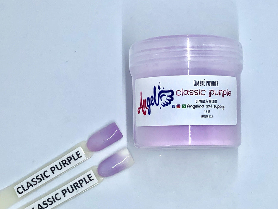 Angel Ombre Powder 03 Classic Purple - Angelina Nail Supply NYC