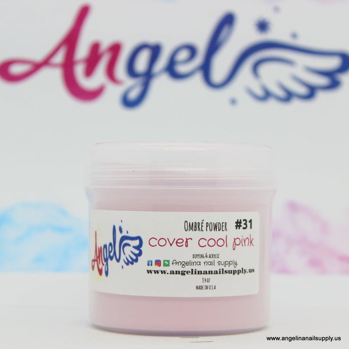 Angel Ombre Powder 31 Cover Cool pink - Angelina Nail Supply NYC