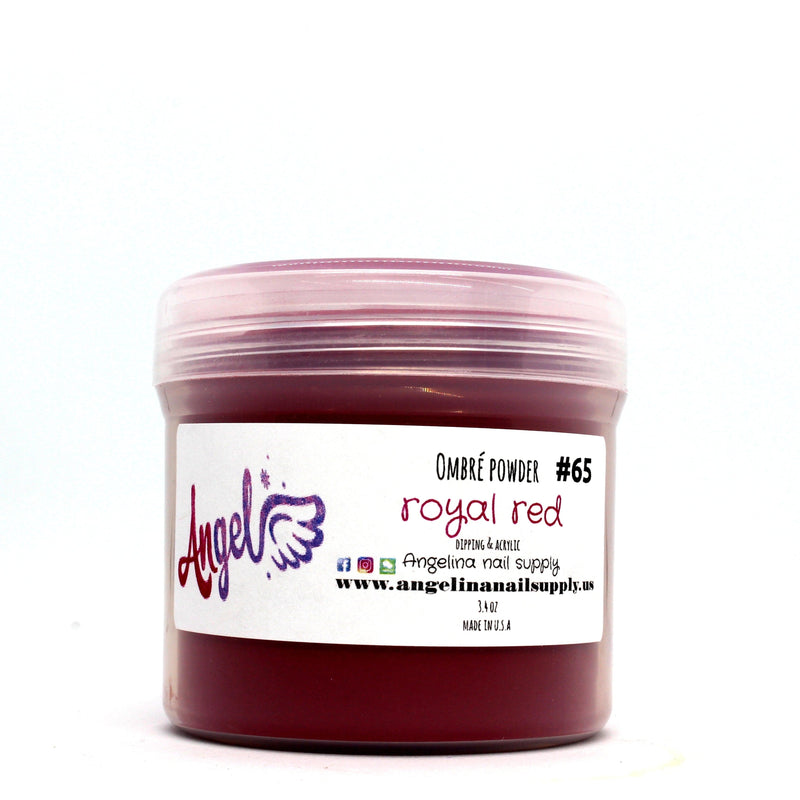 Angel Ombre Powder 65 Royal Red - Angelina Nail Supply NYC