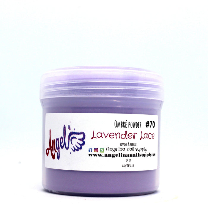 Angel Ombre Powder 70 Lavender Lace - Angelina Nail Supply NYC