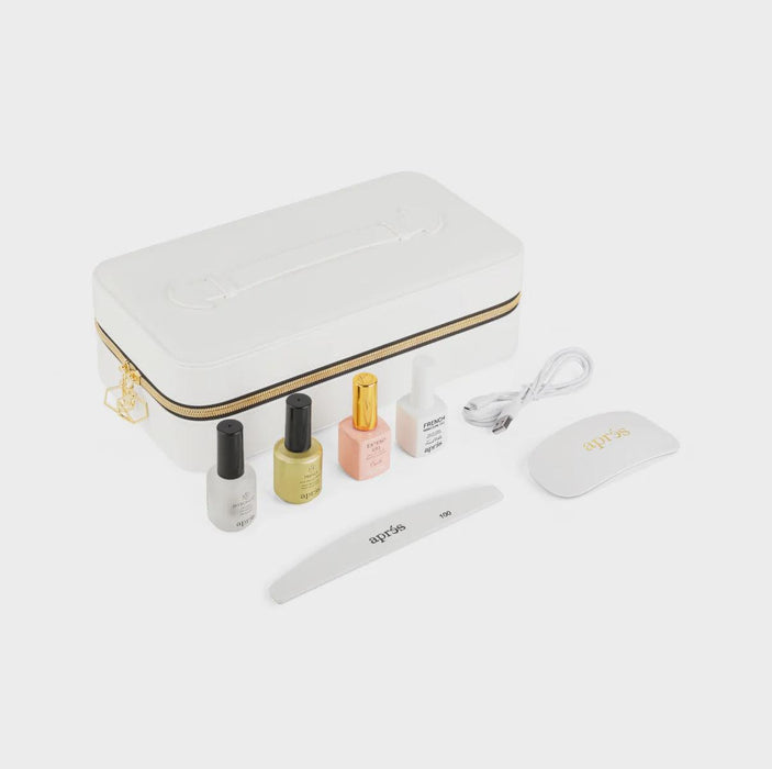 Aprés Gel-X® French Manicure Gel-X® Kit - White - Angelina Nail Supply NYC