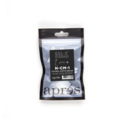 Aprés Refill Bags Natural Coffin Medium (50pcs/pack) - Angelina Nail Supply NYC