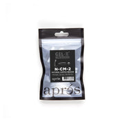 Aprés Refill Bags Natural Coffin Medium (50pcs/pack) - Angelina Nail Supply NYC