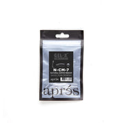 Aprés Refill Bags Natural Coffin Medium (50pcs/pack) - Angelina Nail Supply NYC