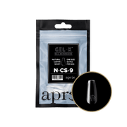 Aprés Refill Bags Natural Coffin Short (50pcs/pack) - Angelina Nail Supply NYC