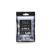 Aprés Refill Bags Natural Round Short (50pcs/pack) - Angelina Nail Supply NYC