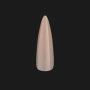 Aprés Tips Natural - Stiletto - Long - Base Color - Angelina Nail Supply NYC