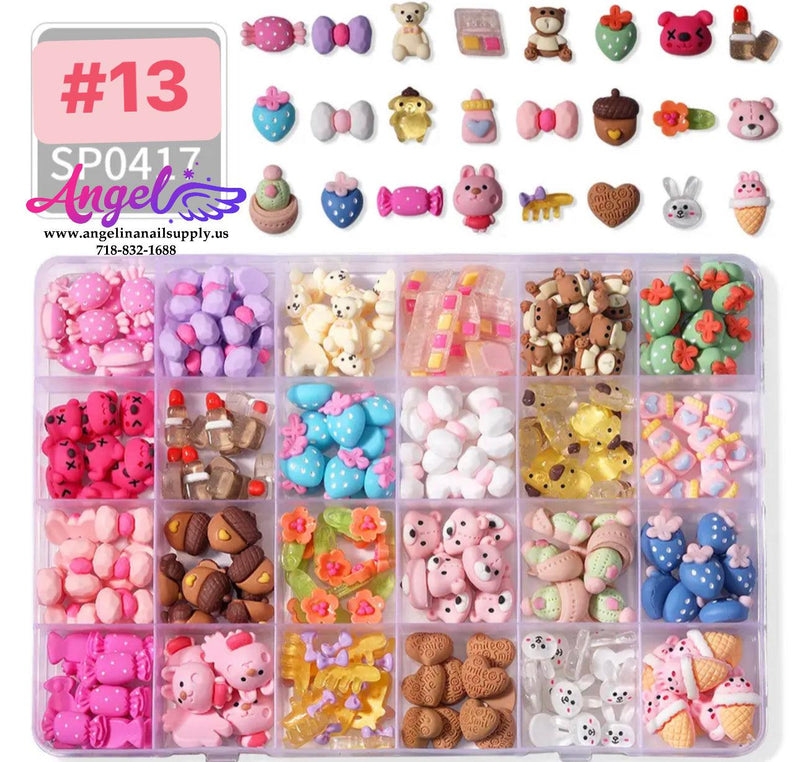 Candy, Lollipop & Gummy 3D Nail Design - Angelina Nail Supply NYC