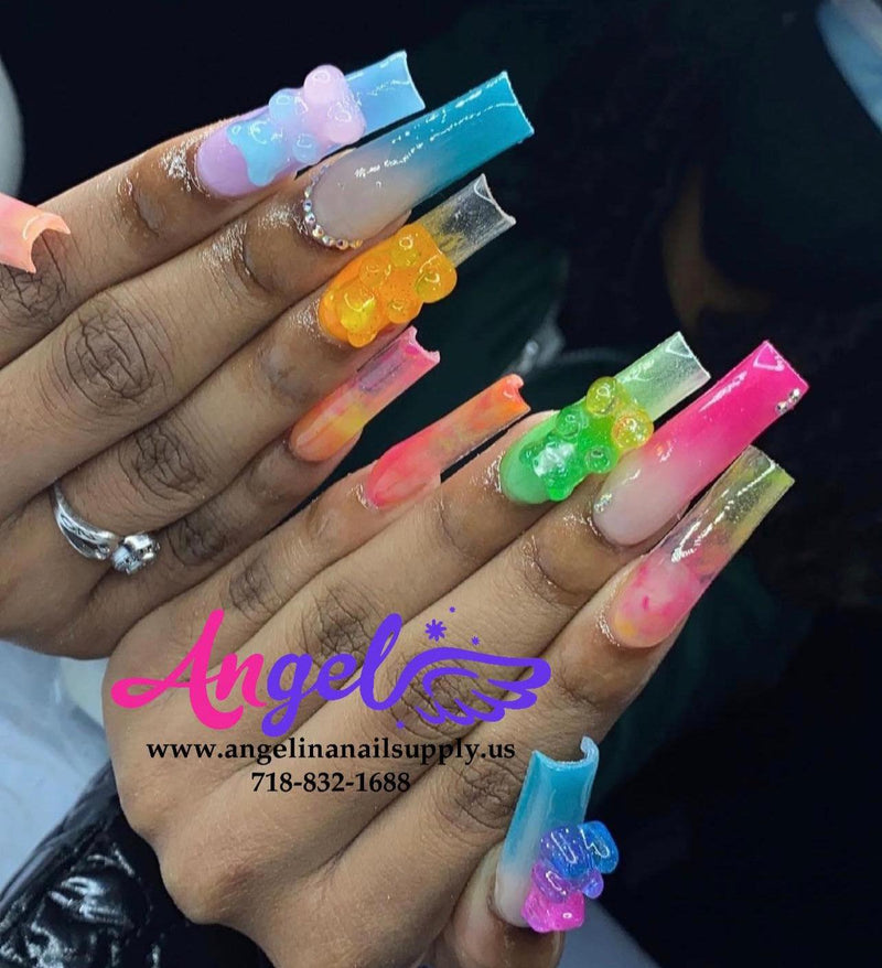 Candy, Lollipop & Gummy 3D Nail Design - Angelina Nail Supply NYC