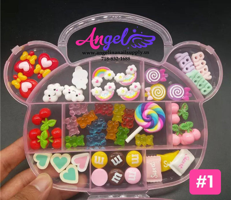 Candy, Lollipop & Gummy 3D Nail Design - Angelina Nail Supply NYC