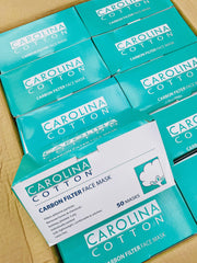 Carolina Carbon Face Mask (case/20 boxes) - Angelina Nail Supply NYC
