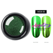Chrome Mirror Powder Pigment MCB 12 Colors Pack - Angelina Nail Supply NYC
