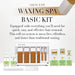Clean + Easy® Waxing Spa Basic Kit - Angelina Nail Supply NYC