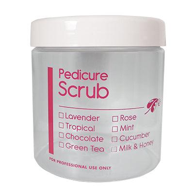 Clear Plastic Jar - Angelina Nail Supply NYC