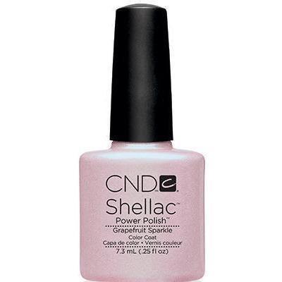 CND Shellac 012 Grapefruit Sparkle - Angelina Nail Supply NYC