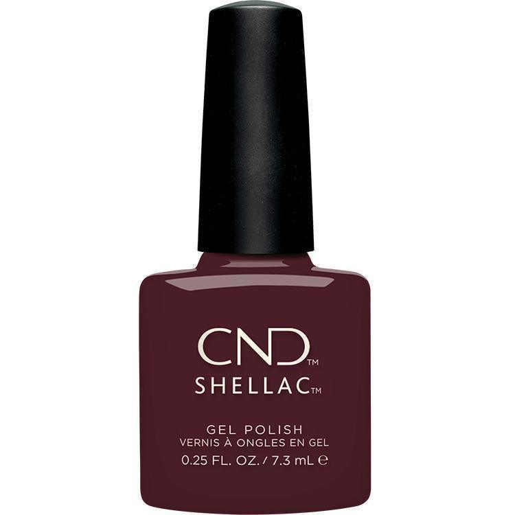 CND Shellac #028 Black Cherry - Angelina Nail Supply NYC