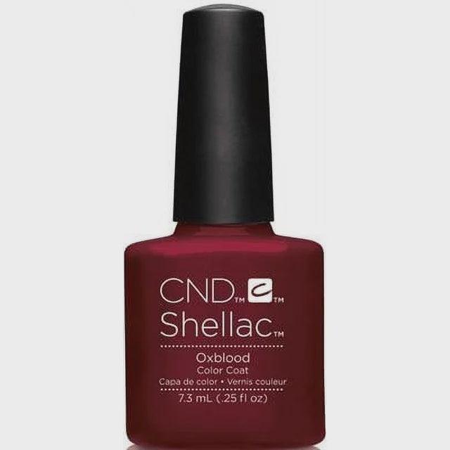 CND Shellac 064 Oxblood - Angelina Nail Supply NYC