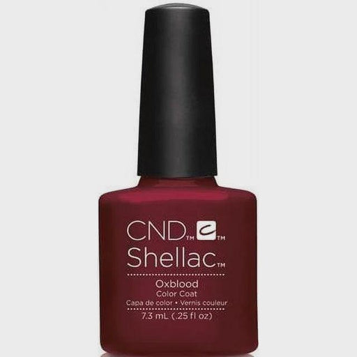 CND Shellac 064 Oxblood - Angelina Nail Supply NYC