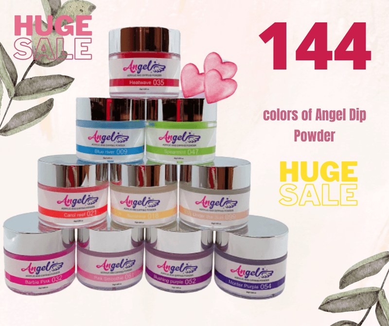 Combo 144 Colors Dip Powder - Angelina Nail Supply NYC