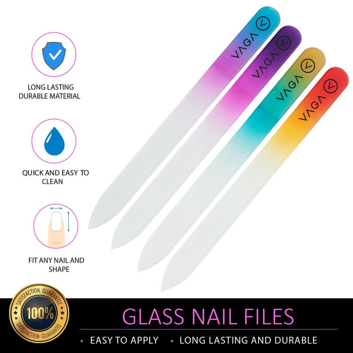 Crystal Glass Nail File - Angelina Nail Supply NYC