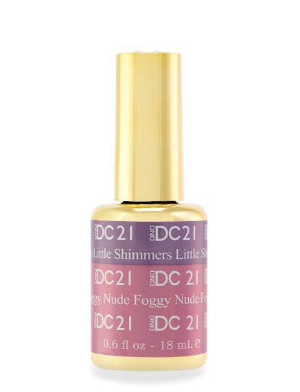 DC Mood Change 21 LITTE SHIMMERS FOGGY NUDE - Angelina Nail Supply NYC