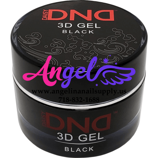 DND 3D Gel - Black - Angelina Nail Supply NYC