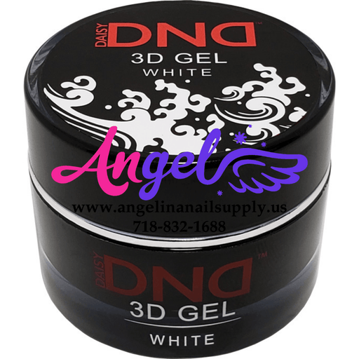 DND 3D Gel - White - Angelina Nail Supply NYC