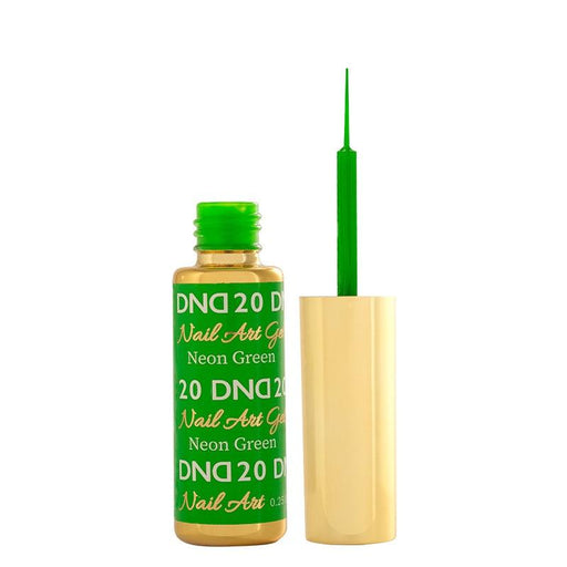 DND Gel Art 20 Neon Green - Angelina Nail Supply NYC