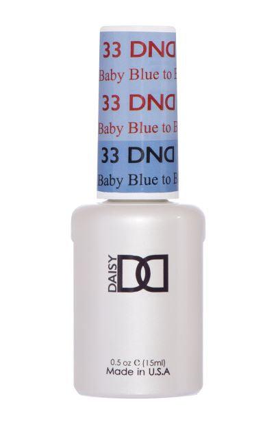 DND Mood Change 33 – Baby Blue To Blue Ink - Angelina Nail Supply NYC