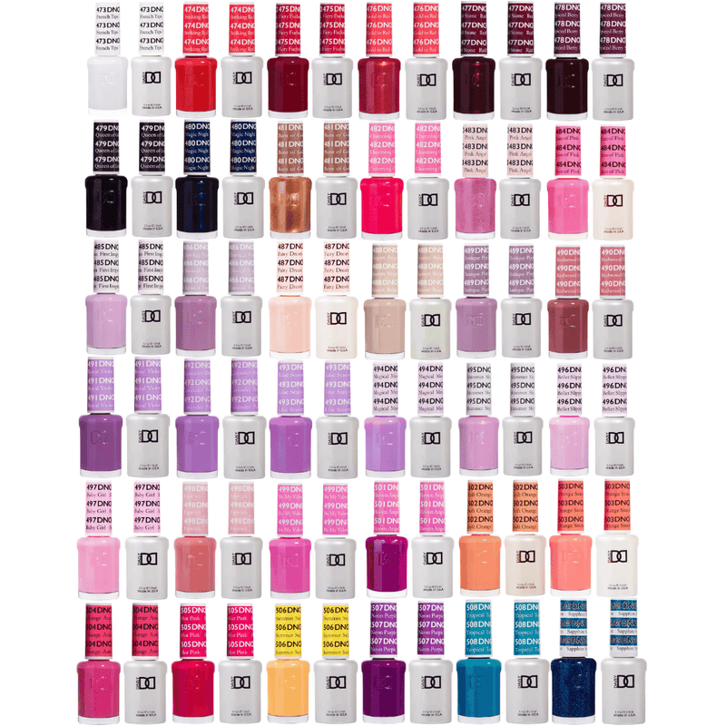 DND3 Collection 3 (Full Set 36 Colors 473 - 491) - Angelina Nail Supply NYC
