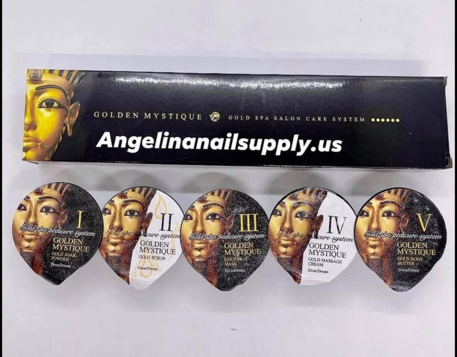 Dream Golden Mystique Gold Mini Pack Capsule Kit(box/100pcs) | PICK UP 6 ITEMS TO ACTIVATE BUY 5 GET 1 FREE - Angelina Nail Supply NYC