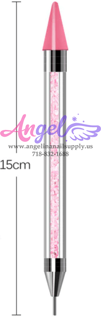 Dual Heads Dotting Wax Pen Rhinestones, Gem & Crystal Picker - Angelina Nail Supply NYC