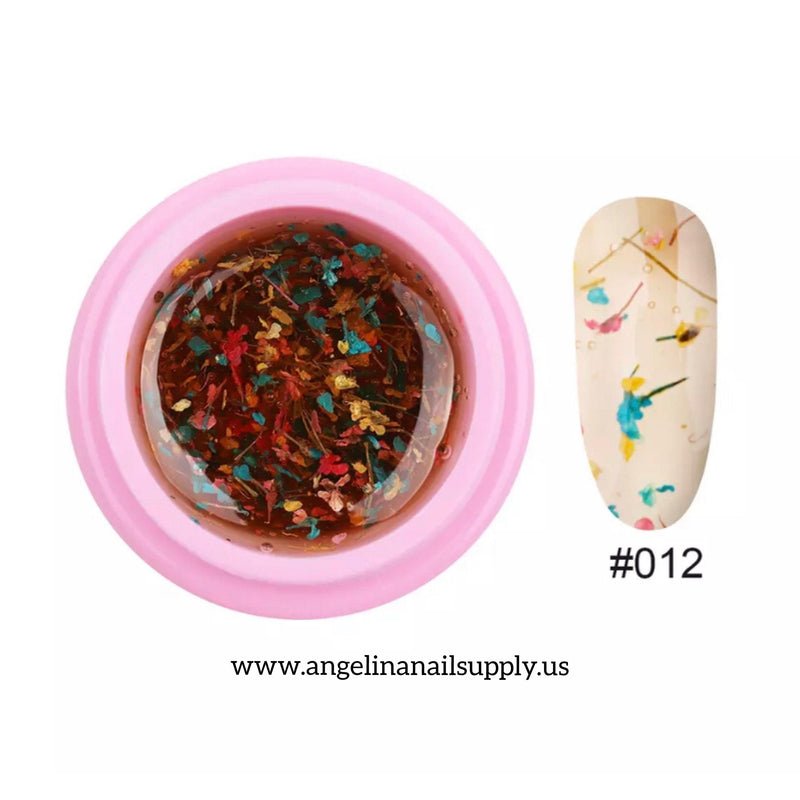 Flower Gel Full Set 12 colors - Angelina Nail Supply NYC