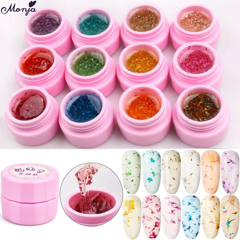 Flower Gel Full Set 12 colors - Angelina Nail Supply NYC