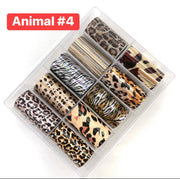 Foil Paper Box (10 designs/box) - Angelina Nail Supply NYC