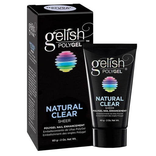 Gelish PolyGel | Natural Clear (2oz) - Angelina Nail Supply NYC