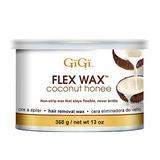 GiGi Flex Wax Coconut Honee Non-strip (24 Cans/Box - 13 oz each can) - Angelina Nail Supply NYC