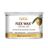 GiGi Flex Wax Olive Oil Non-strip (24 Cans / Box - 13oz each can) - Angelina Nail Supply NYC