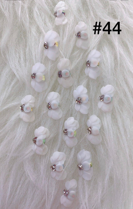 Handmade Nail 3D Flower (#041 - #050) - Angelina Nail Supply NYC