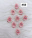 Handmade Nail 3D Flower (#051 - #060) - Angelina Nail Supply NYC
