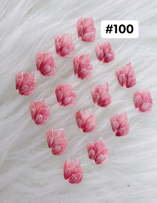 Handmade Nail 3D Flower (#091 - #100 ) - Angelina Nail Supply NYC