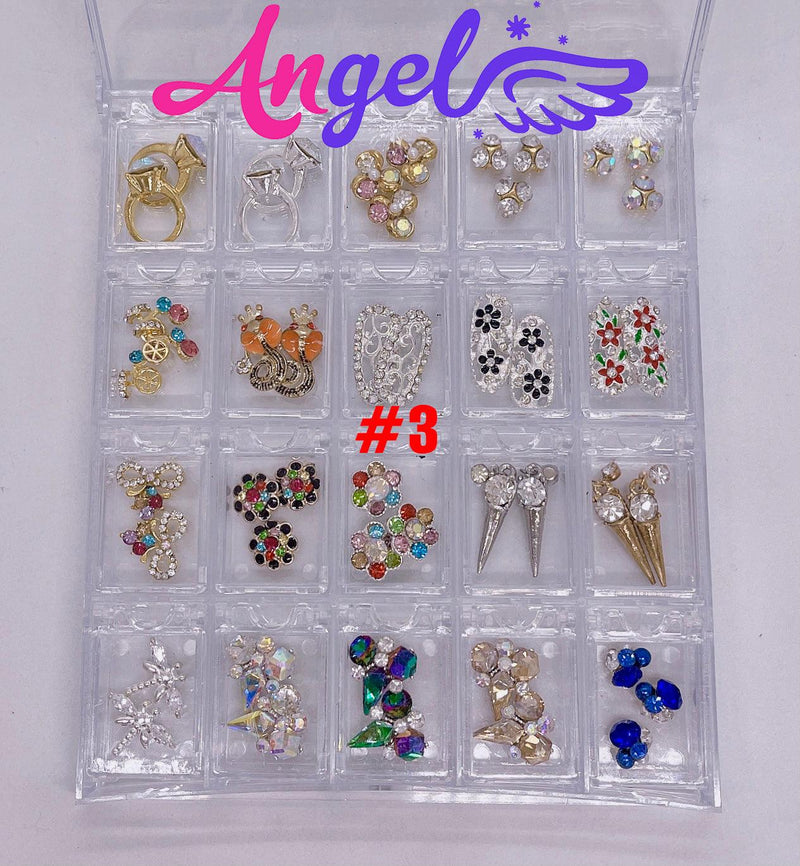 Handmade Nail 3D Flower Combo - Angelina Nail Supply NYC