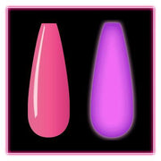 Kiara Glow Wild DG128 Flamin-glo - Angelina Nail Supply NYC