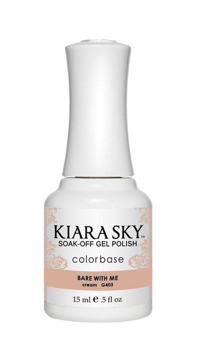 Kiara Sky Gel Color 403 Bare With Me - Angelina Nail Supply NYC