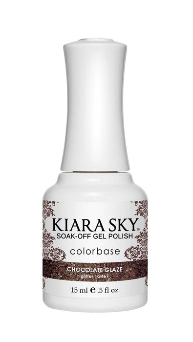 Kiara Sky Gel Color 467 Chocolate Glaze - Angelina Nail Supply NYC