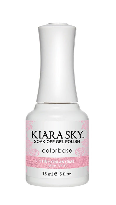Kiara Sky Gel Color 478 I Pink You Anytime - Angelina Nail Supply NYC