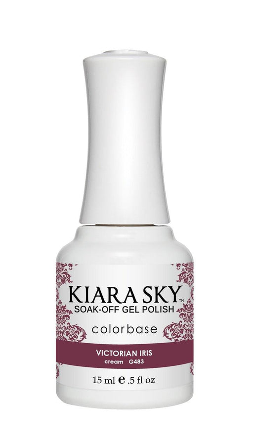 Kiara Sky Gel Color 483 Victorian Iris - Angelina Nail Supply NYC