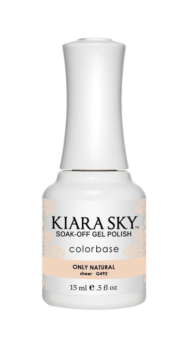 Kiara Sky Gel Color 492 Only Natural - Angelina Nail Supply NYC