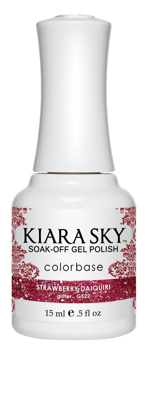 Kiara Sky Gel Color 522 Strawberry Daiquiri - Angelina Nail Supply NYC