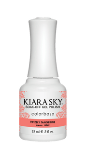 Kiara Sky Gel Color 542 Twizzly Tangerine - Angelina Nail Supply NYC